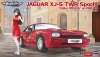 Hasegawa SP622 Jaguar XJ-S TWR Sports Haku Rinpha with Figure 1/24
